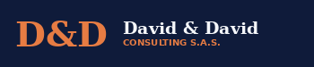 Consultora David and David bogota logo David and David consulting logotipo menú